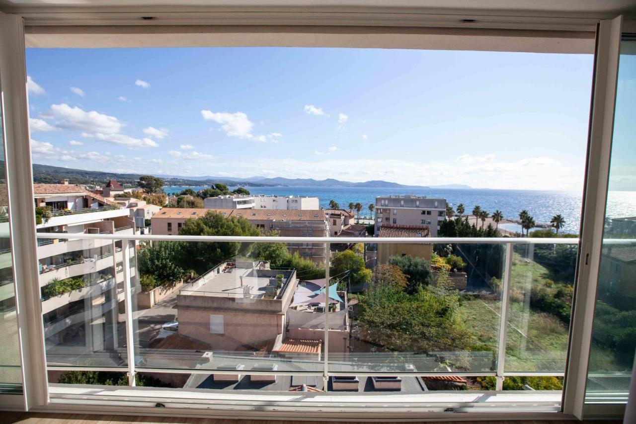 Tres Beau T2 Climatise Refait A Neuf, Vue Mer Panoramique Exceptionnelle A 120M A Pied De La Plage 拉西约塔 外观 照片